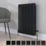 CT3-C-750-BLACK-TH - Classic Black 3 Column Radiator H750mm x W806mm CT3-C-750-BLACK-TH - Classic Black 3 Column Radiator H750mm x W806mm